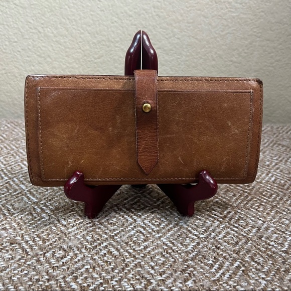 MADEWELL The Leather Post Wallet in English Saddle Leather - Picture 1 of 6
